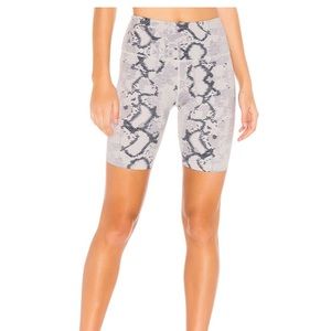 COPY - Varley Louise Biker Short- Dapple Snake Skin